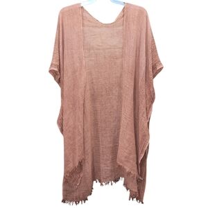 No Brand open front short sleeve cardigan Size OS